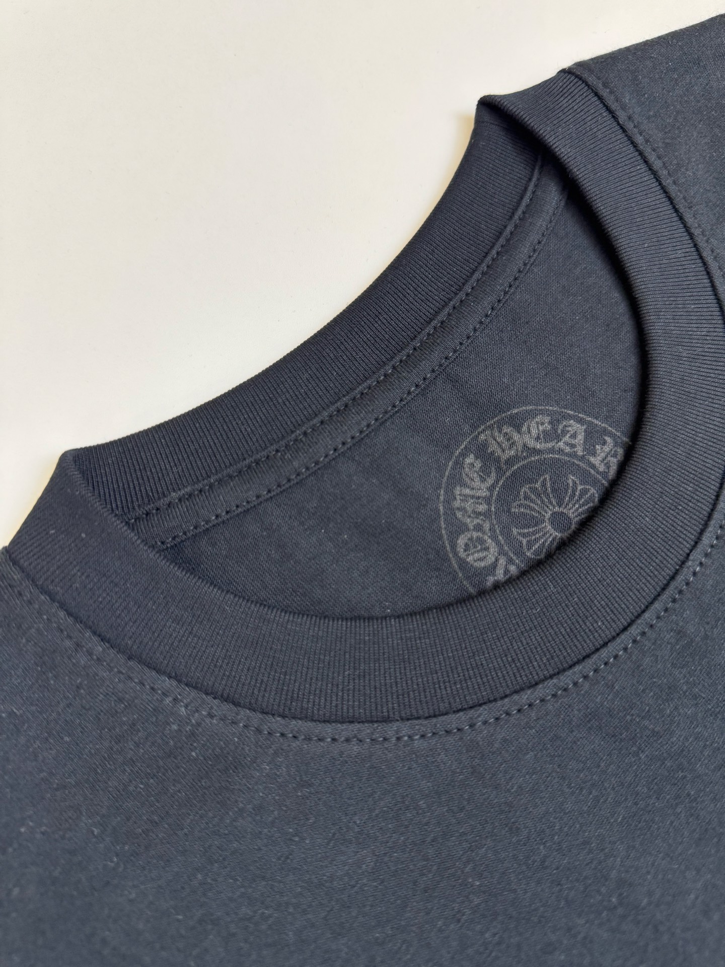 Chrome Hearts CH 克罗心 荧光黄马蹄印花短袖T恤