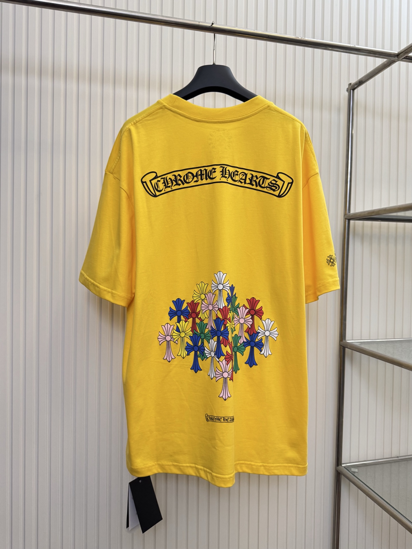 Chrome Hearts CH 克罗心 十字架群像梵文印花短袖T恤