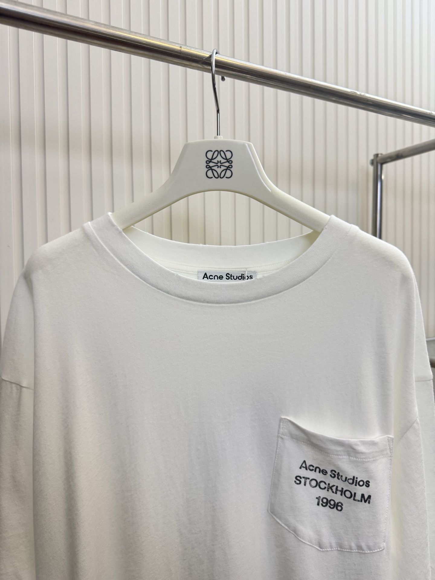 Acne Studios Acne Studios 口袋字母徽标短袖T恤