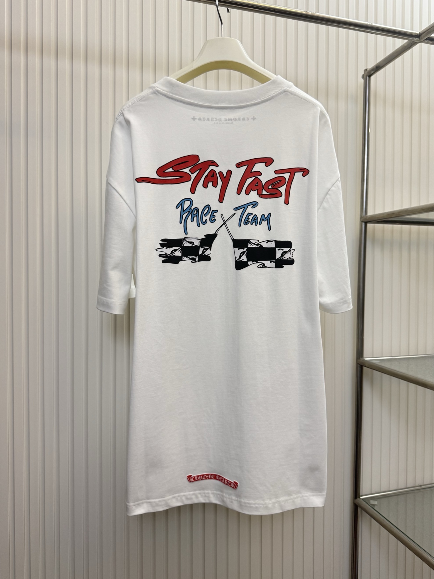 Chrome Hearts CH 克罗心stay fast 字母印花短袖T恤