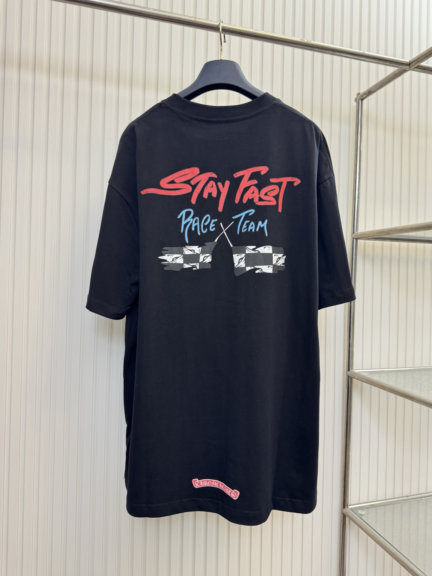 Chrome Hearts CH 克罗心stay fast 字母印花短袖T恤