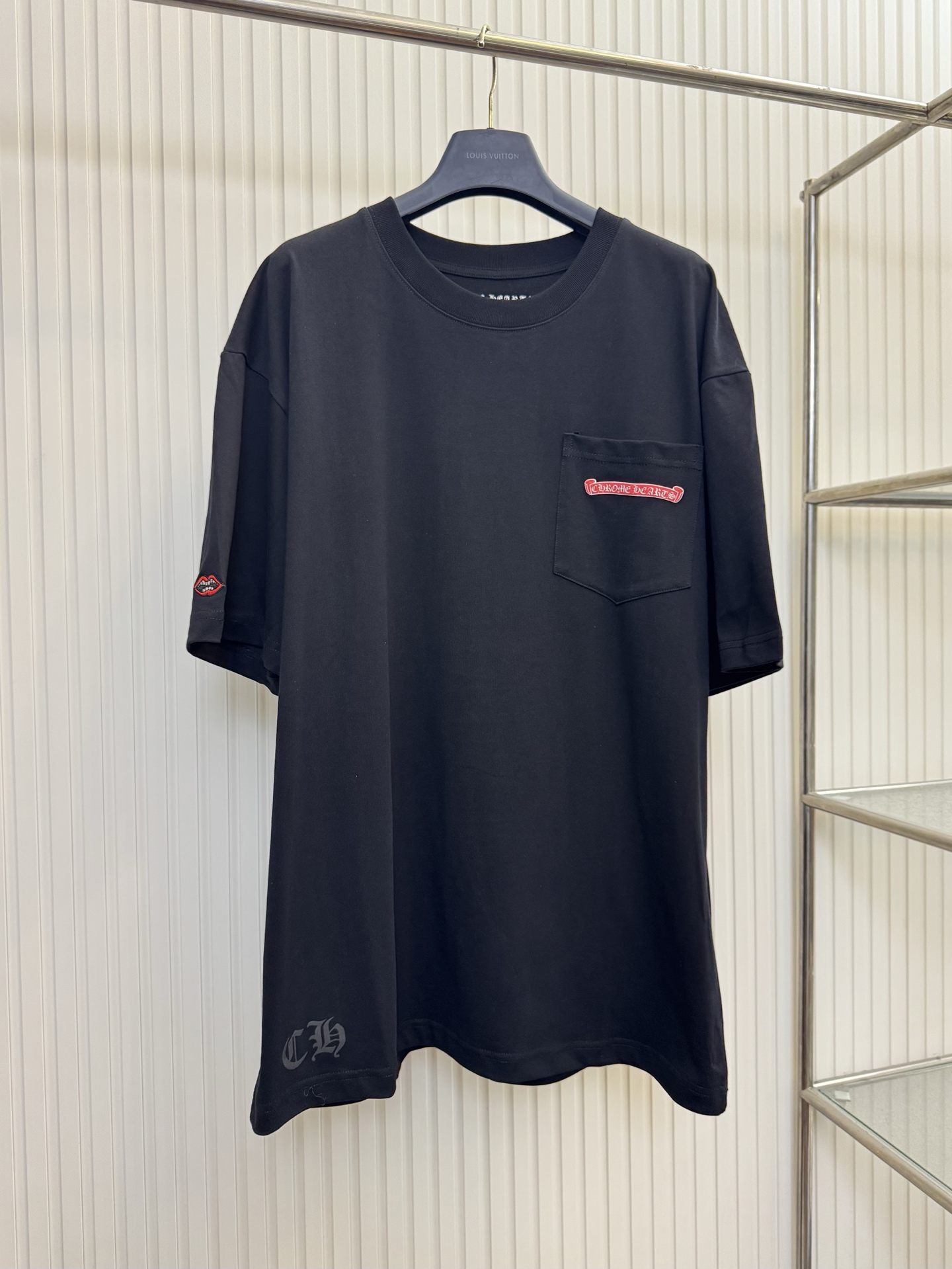 Chrome Hearts CH 克罗心stay fast 字母印花短袖T恤