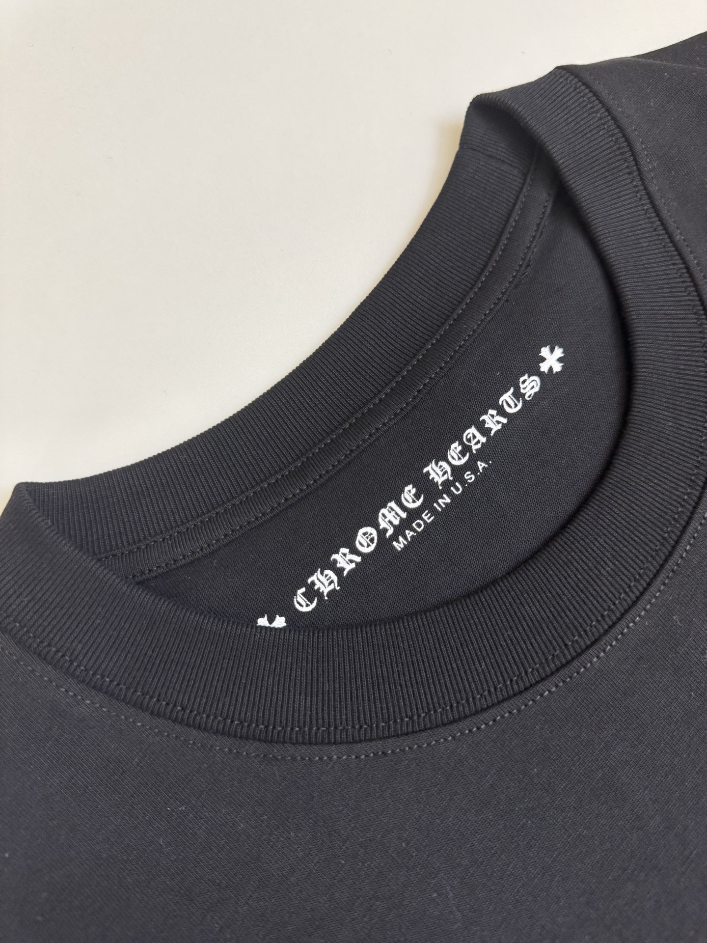 Chrome Hearts CH 克罗心stay fast 字母印花短袖T恤