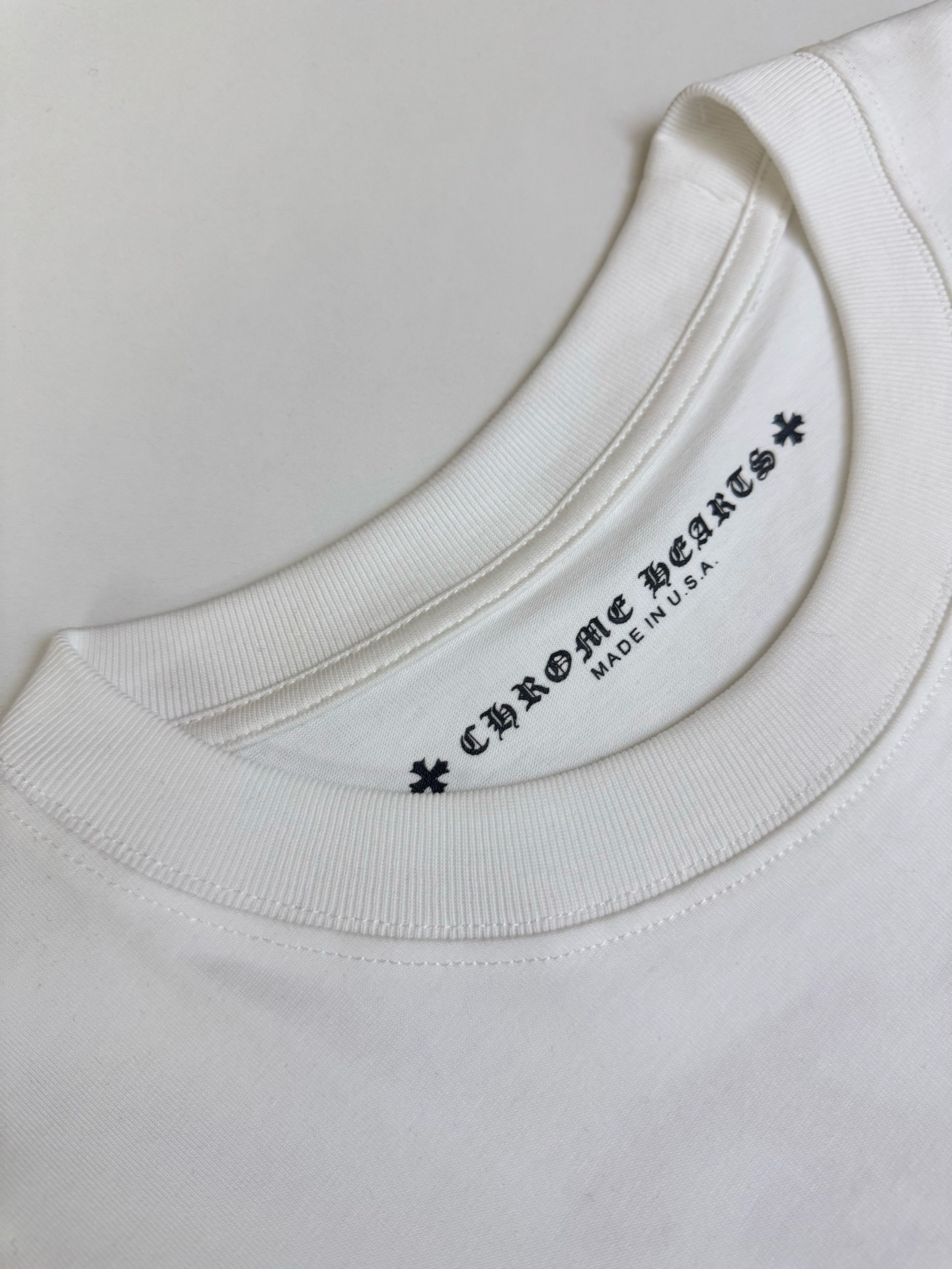 Chrome Hearts CH 克罗心stay fast 字母印花短袖T恤