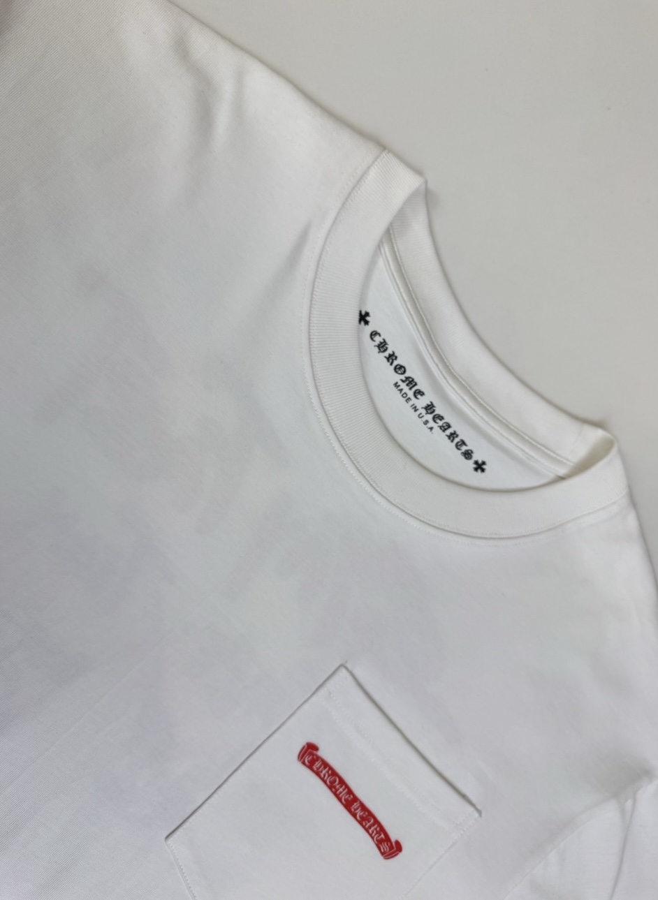 Chrome Hearts CH 克罗心stay fast 字母印花短袖T恤