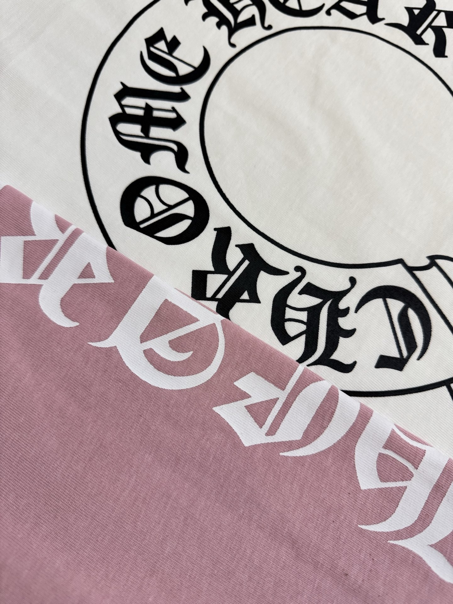 Chrome Hearts CH 克罗心 马蹄印梵文字母绣臂撞色长袖