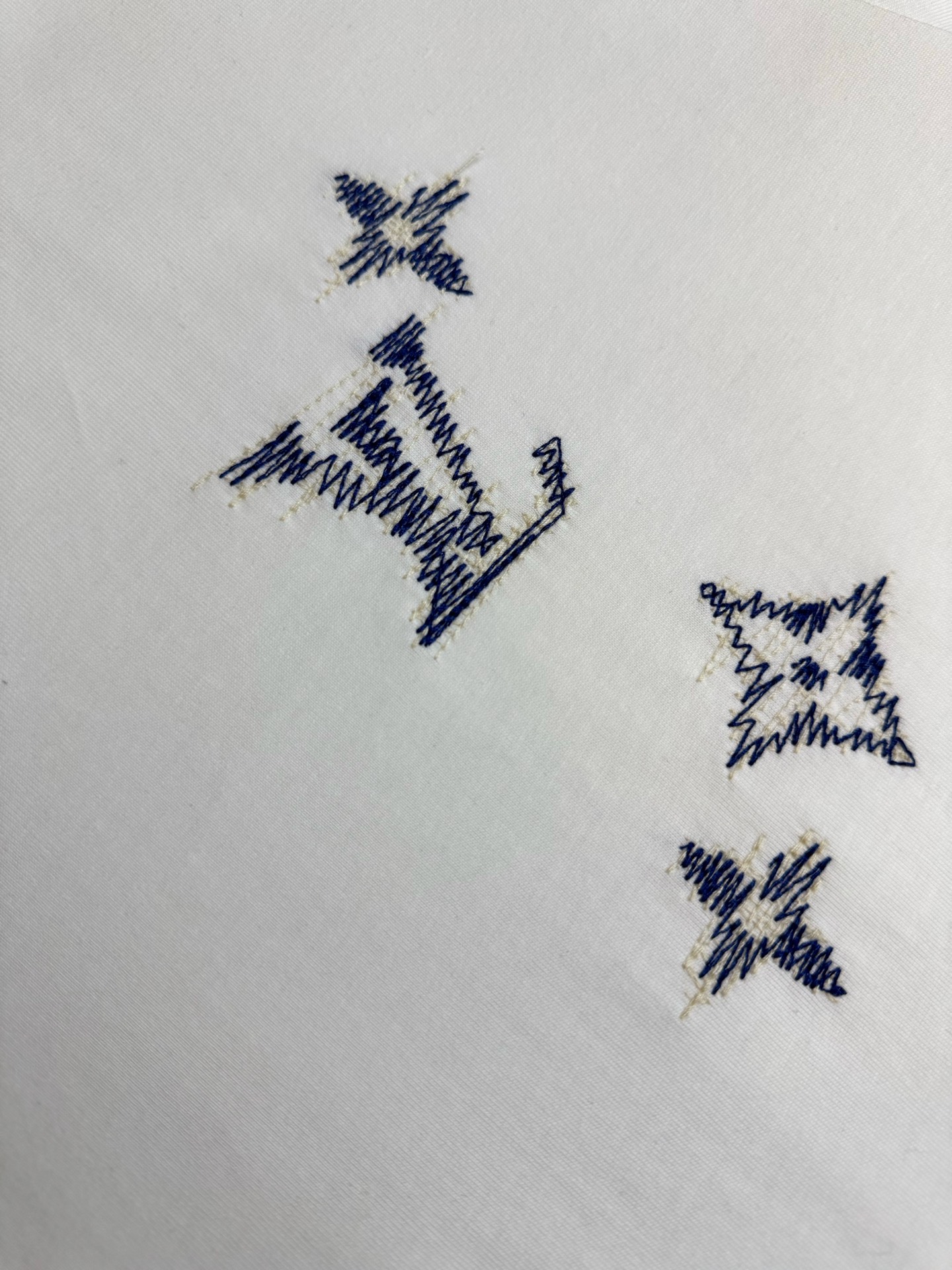 Louis Vuitton 1v 路易 FW26 Monogram素描刺绣短袖T恤