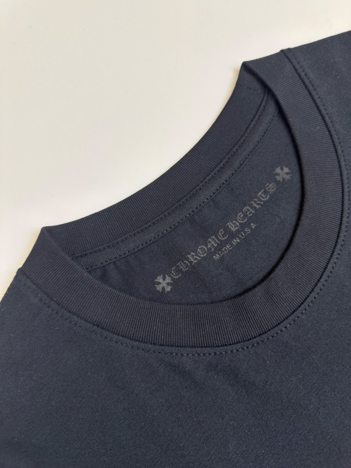 Chrome Hearts CH 克罗心 口袋粉绿卷轴印花短袖T恤