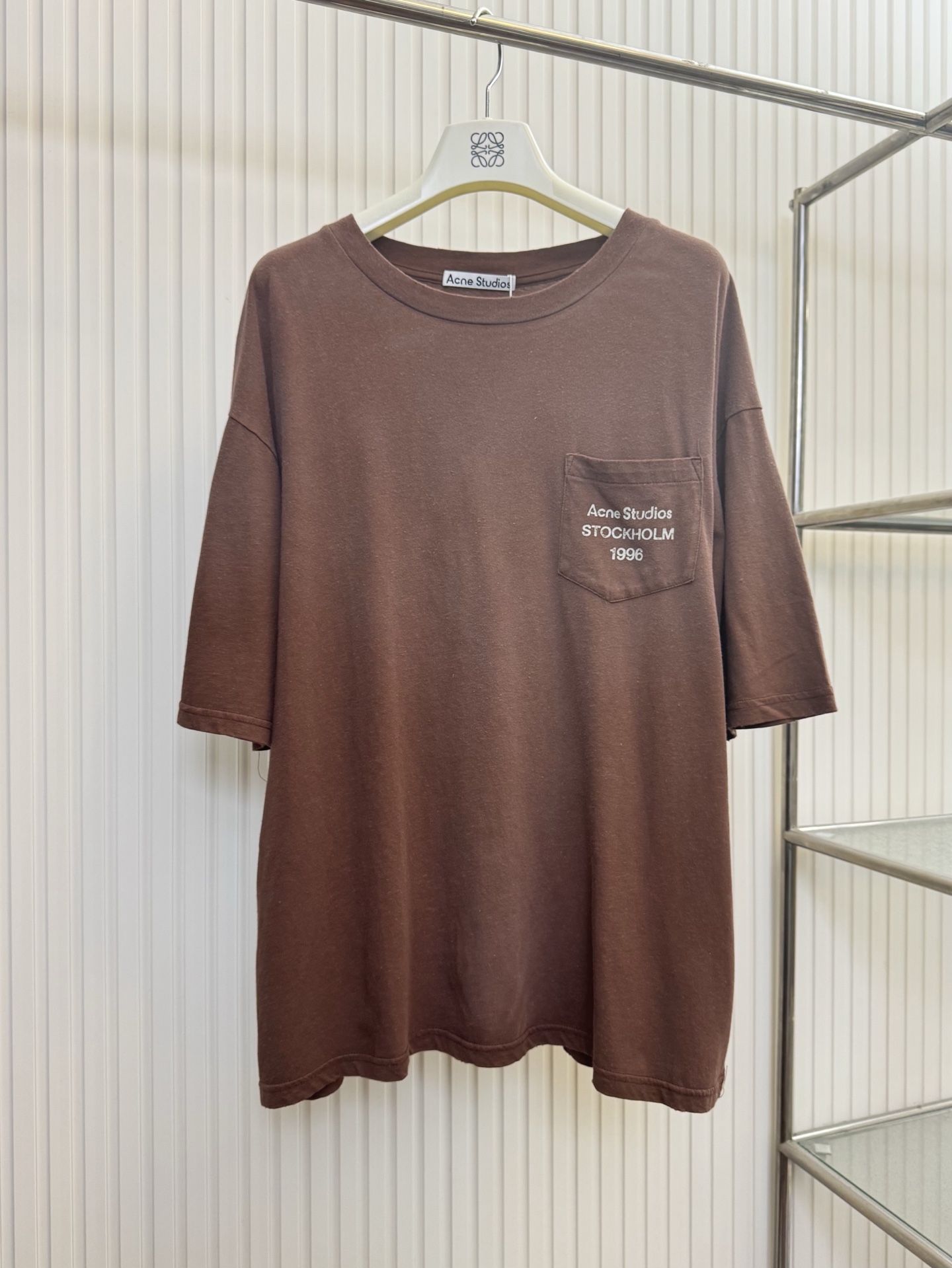 Acne Studios Acne Studios 口袋字母徽标短袖T恤