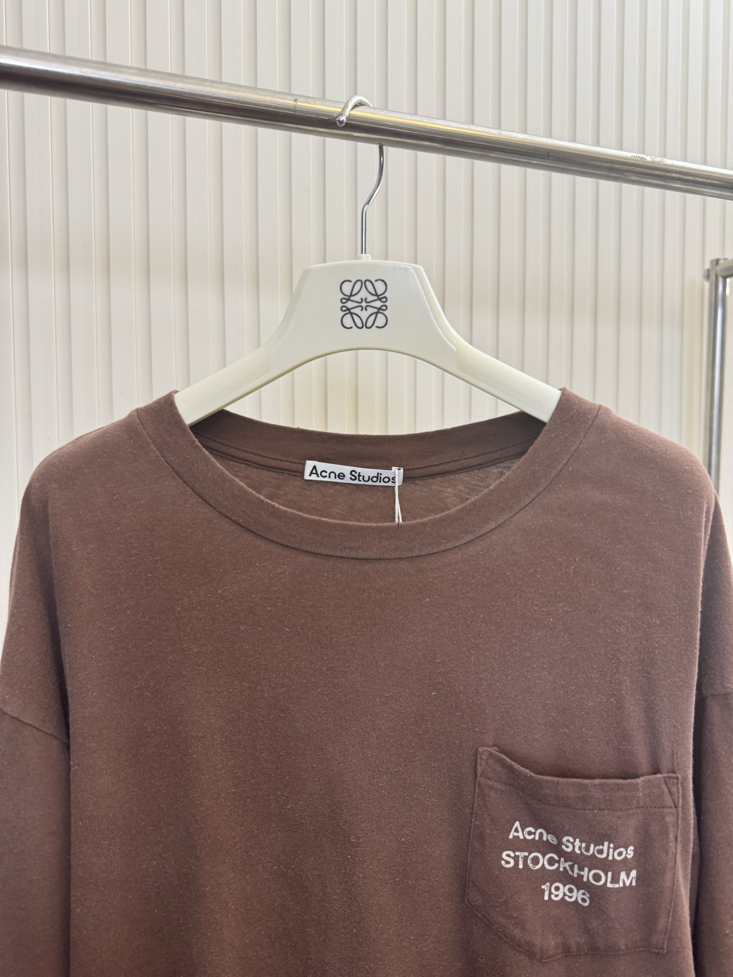 Acne Studios Acne Studios 口袋字母徽标短袖T恤