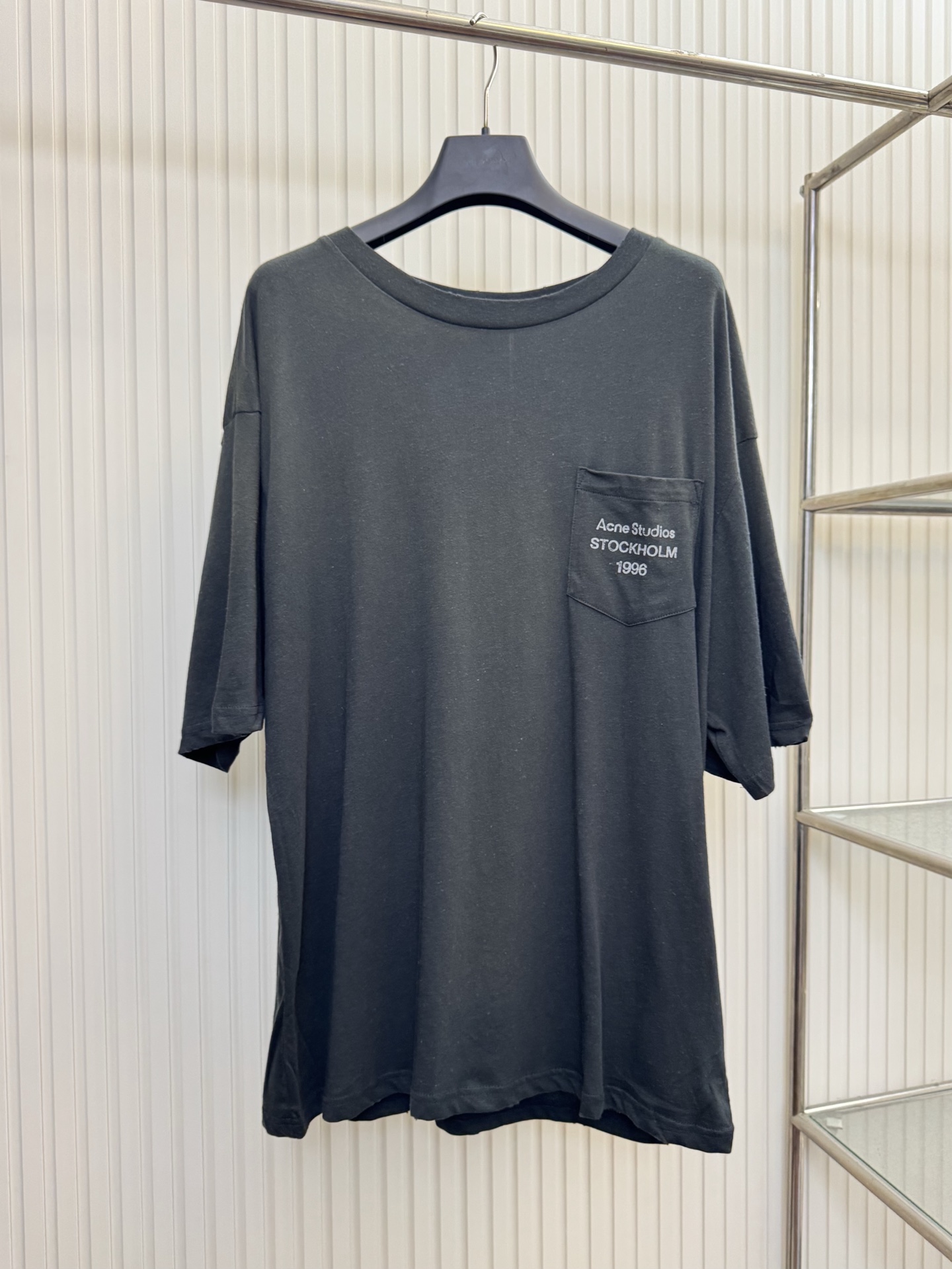 Acne Studios Acne Studios 口袋字母徽标短袖T恤