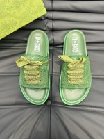 Gucci Shoes Slippers Luxury Fashion Replica Designers
 Splicing Men Rubber Sweatpants