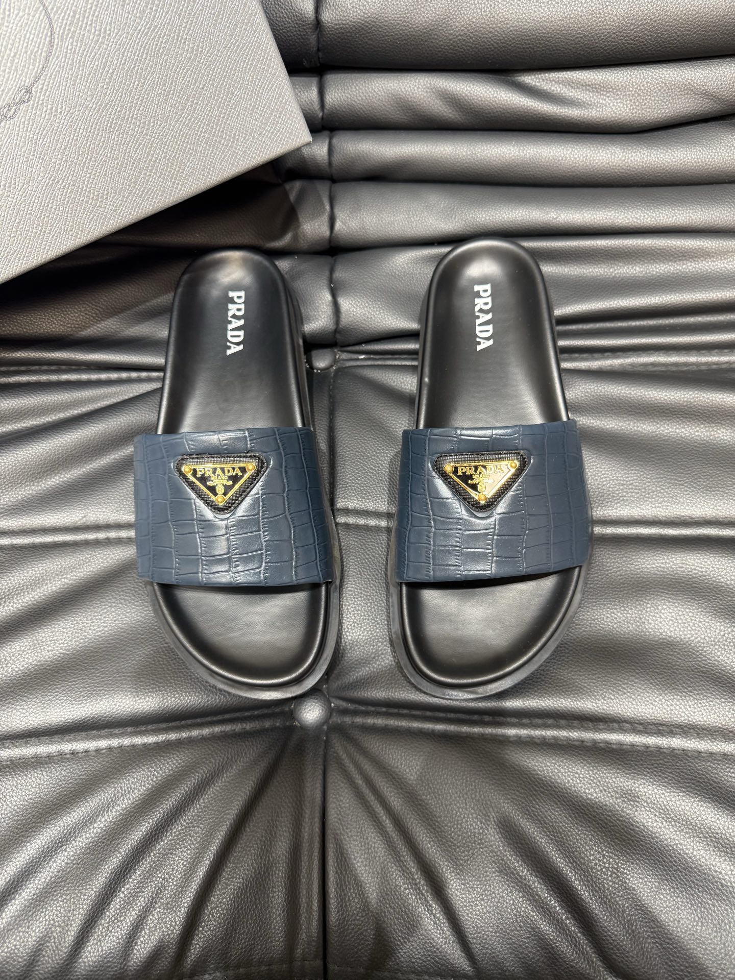 Prada Luxury Casual Slides - Premium Leather, Comfortable & Durable 2 i1742016784604 5108 0 0