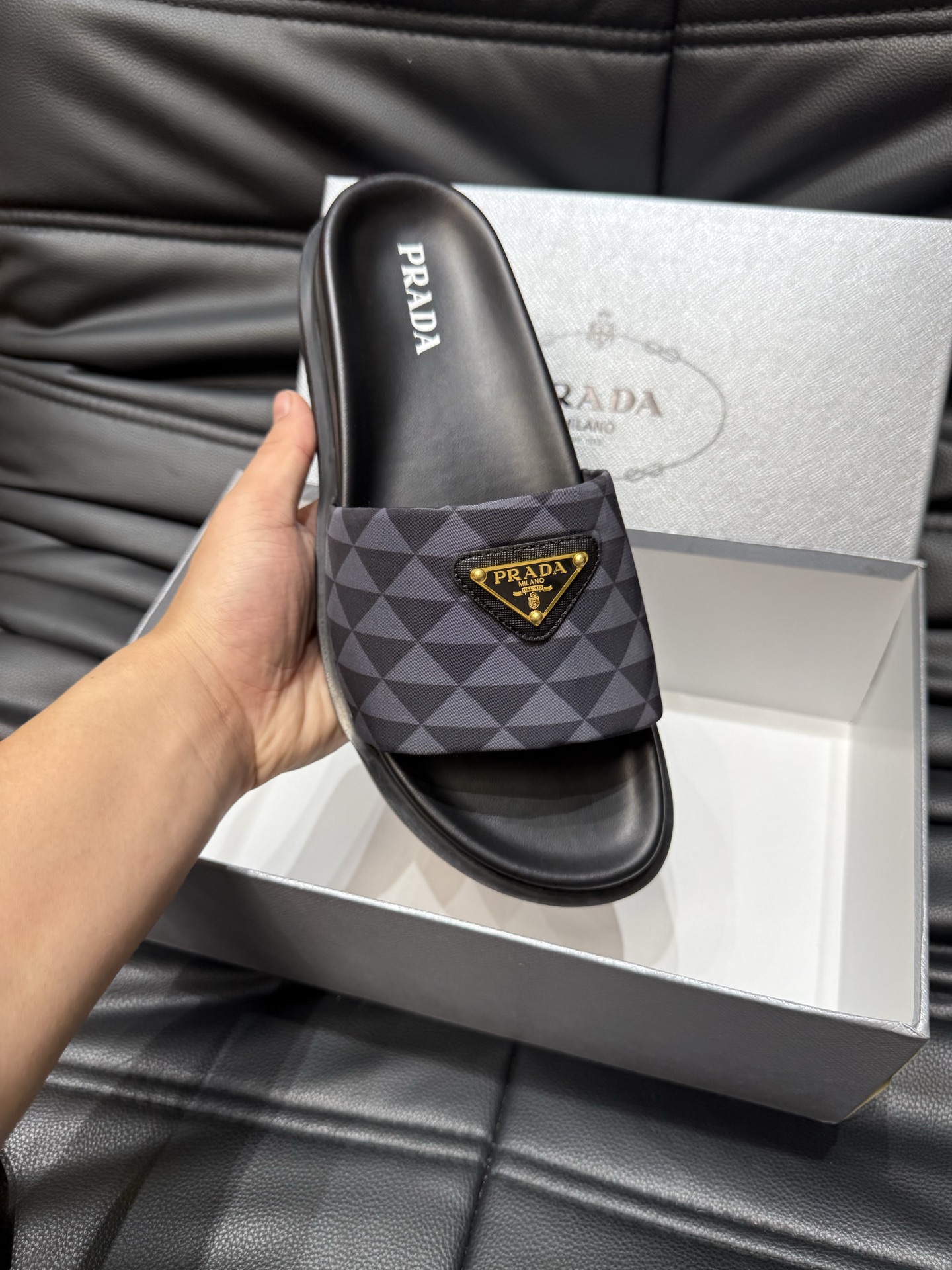 Prada Men's Slides Sandals - Luxury Comfort & Style, Sizes 38-44 Available 8 i1742017144058 3597 0 6