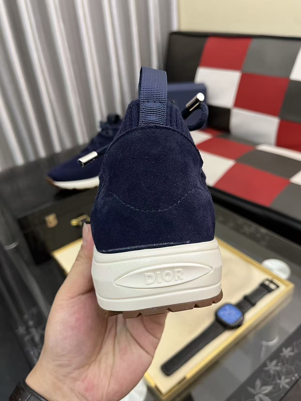 迪奥Dior x Denim 最新Tears联名合作款 B33系列 休闲 运动鞋 滑板鞋 7