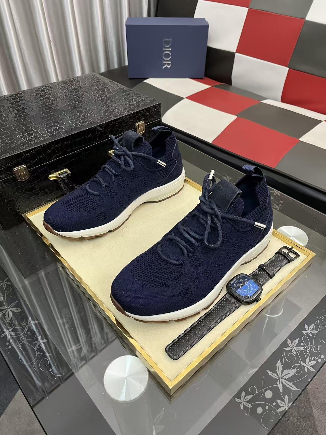 迪奥Dior x Denim 最新Tears联名合作款 B33系列 休闲 运动鞋 滑板鞋 2