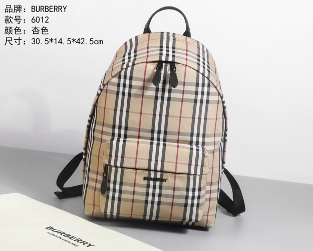 Burberry Check Backpack,Cotton Blend, Adjustable Straps, 30.5*14.5*42.2cm 1 Burberry Check Backpack,Cotton Blend, Adjustable Straps, 30.5*14.5*42.2cm