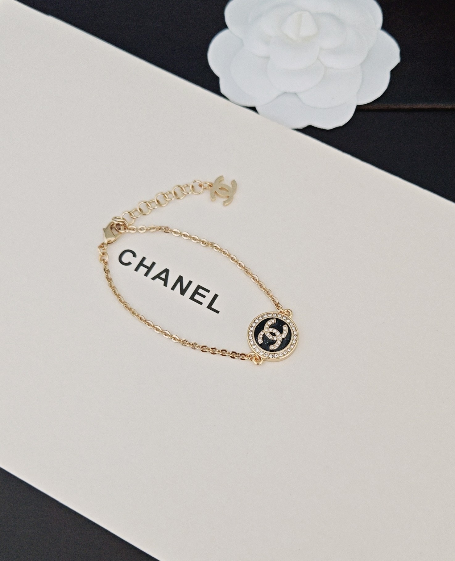 p225 [ch*nel’s latest rounded black bracelet] - 图片 3