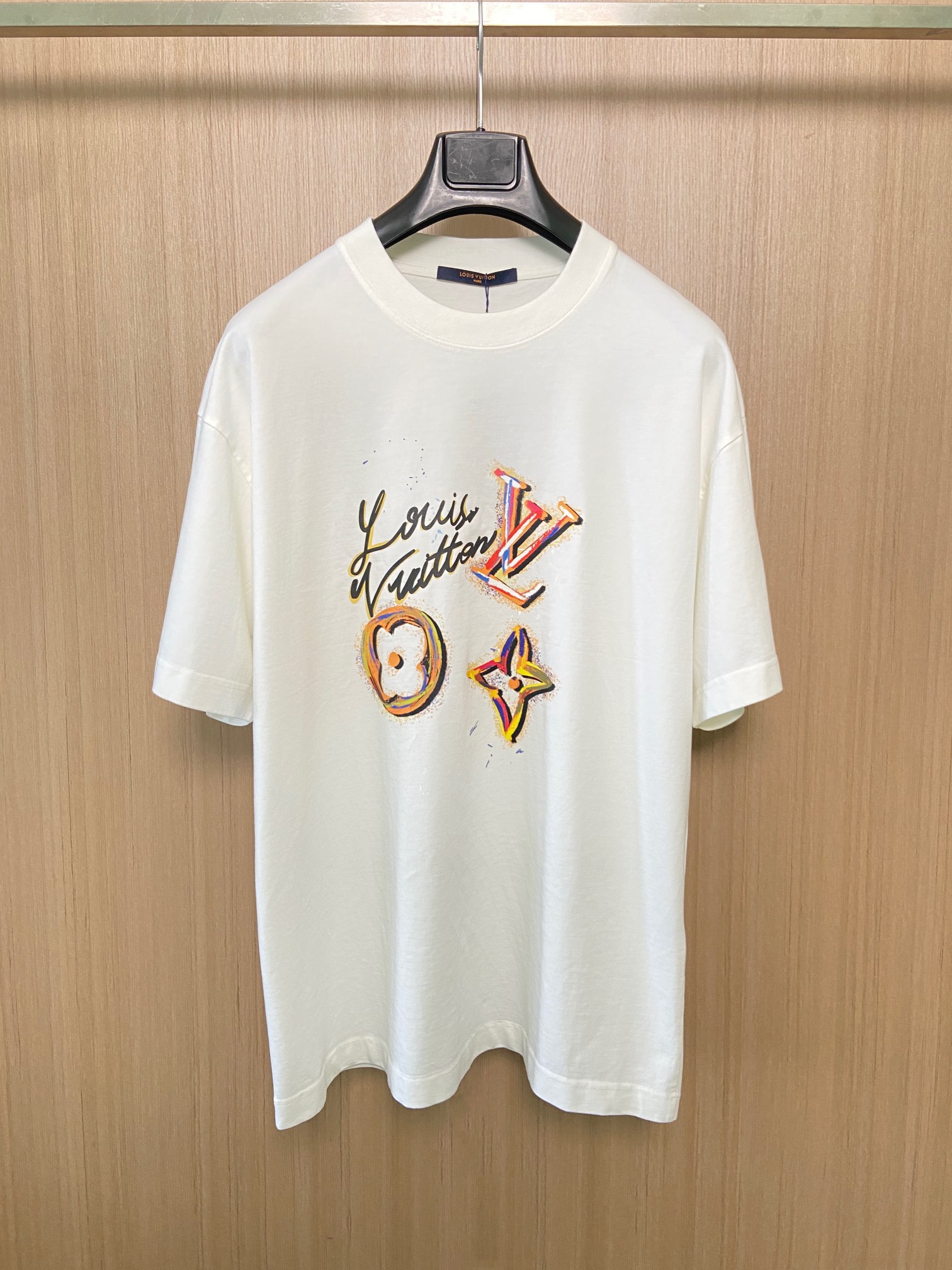 Louis Vuitton Clothing T-Shirt White Printing Unisex