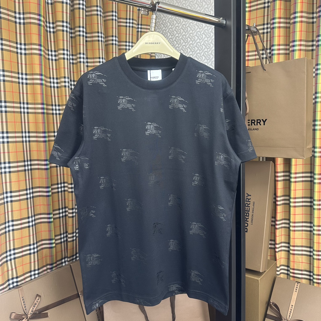 Unsurpassed Quality
 Burberry Clothing Shirts & Blouses T-Shirt Cotton Spring Collection Vintage Casual