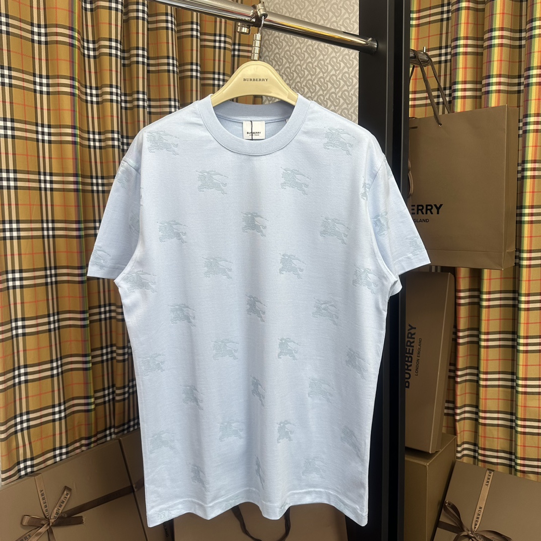 Burberry Clothing Shirts & Blouses T-Shirt Buy the Best High Quality Replica
 Cotton Spring Collection Vintage Casual
