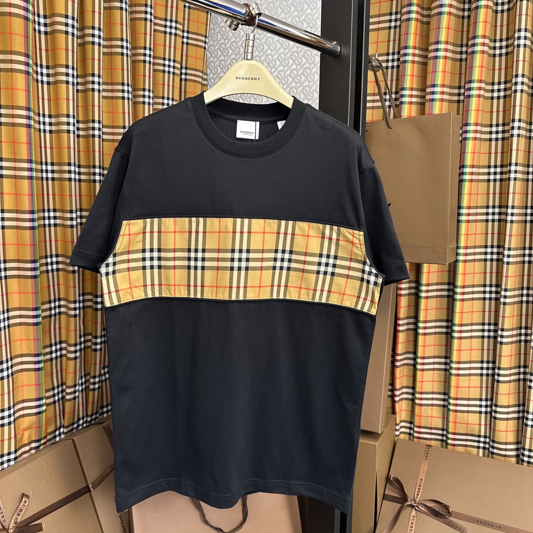 Buy Best High-Quality
 Burberry Clothing Shirts & Blouses T-Shirt Cheap Replica Designer
 Cotton Spring Collection Vintage Casual
