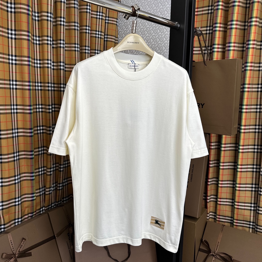 Burberry Clothing Shirts & Blouses T-Shirt Cotton Spring Collection Vintage Casual