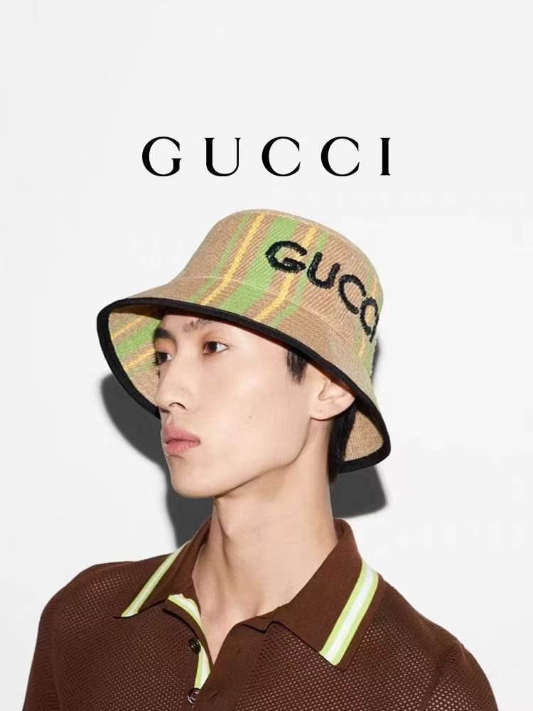 🎀Gucci古奇渔夫帽👏高版本新款