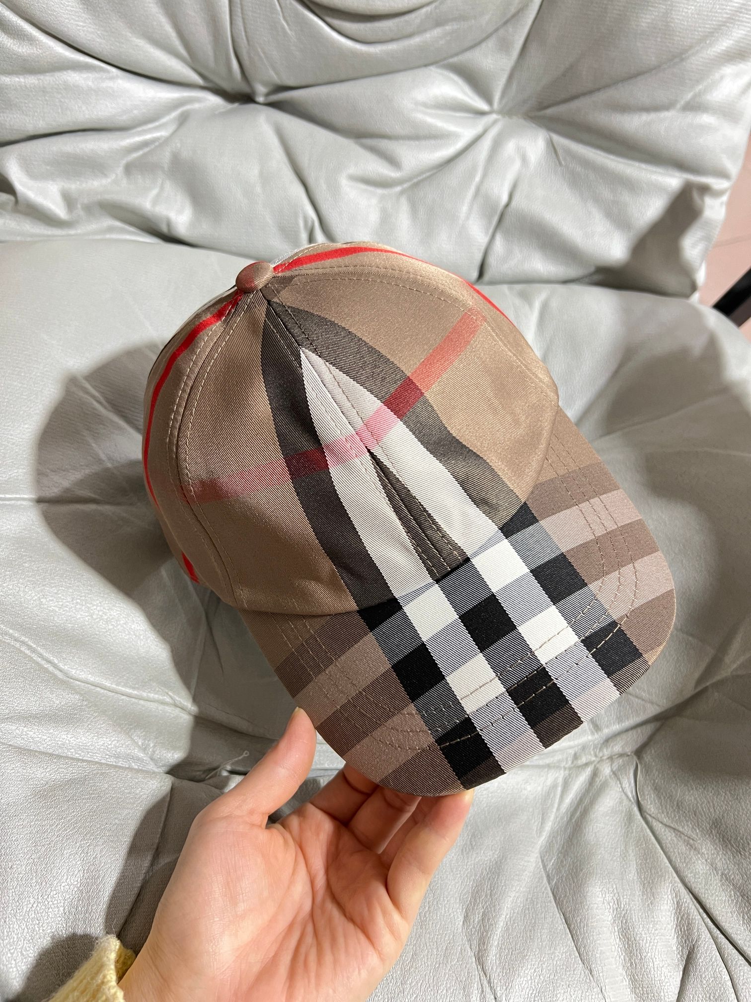 [Burberry Hats]Burberry baseball cap high version