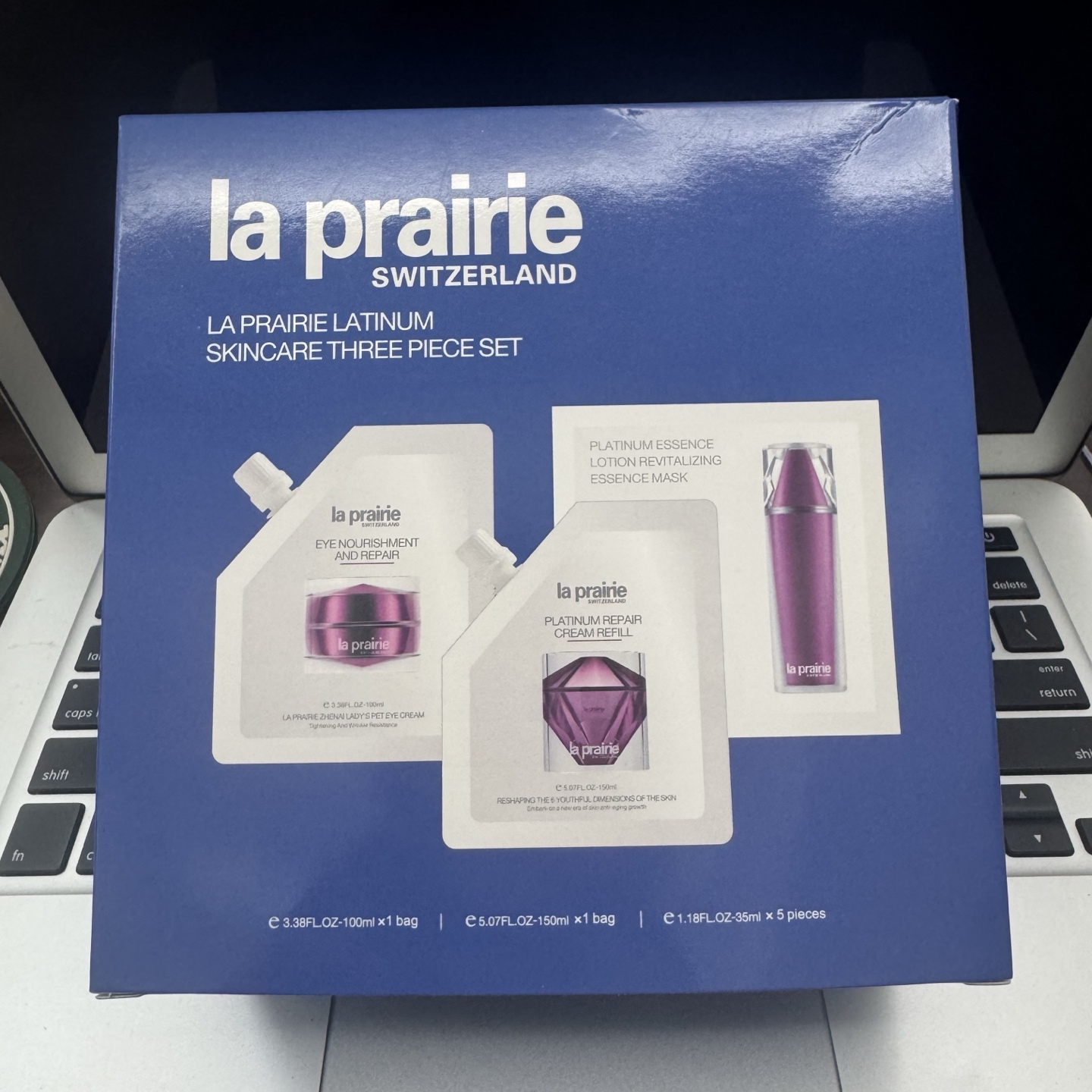 ¡30! (Nota al hacer pedido: Set de cuidado de La Prairie) ¡Set de cuidado de La Prairie Platinum! Incluye: Crema facial…