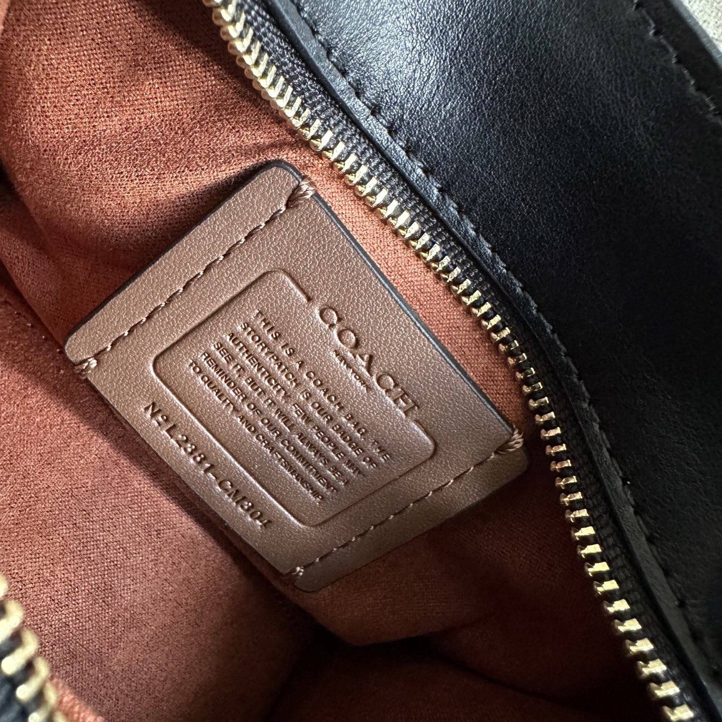 Coach ～纯原Coach蔻驰 CM304 Andrea迷你系列手提单肩斜挎包 老花料PVC配头层牛皮
