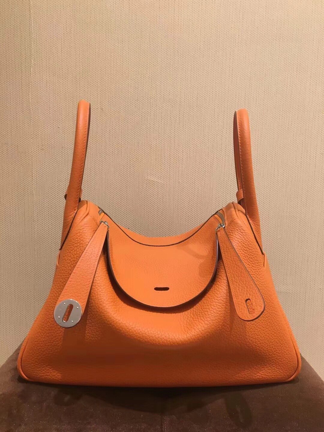 Hermes Lindy Crossbody & Shoulder Bags Quality AAA+ Replica
 Orange