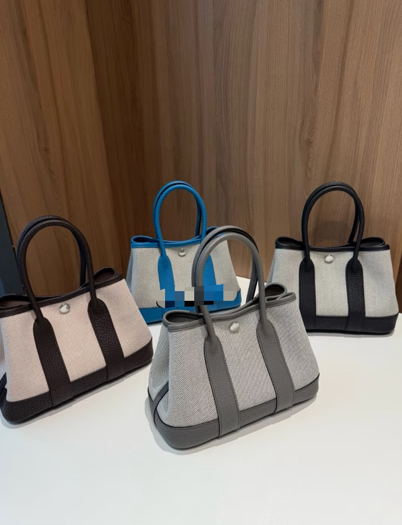 Hermès Hand-sewn new mini mini neo garden party 23cm