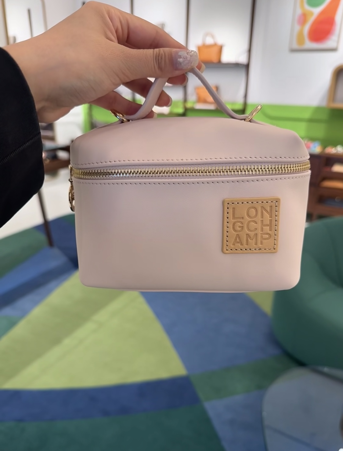 摩奈 Moynat 经典高奢皮具手袋托特包斜挎包女包 #6905657B 7