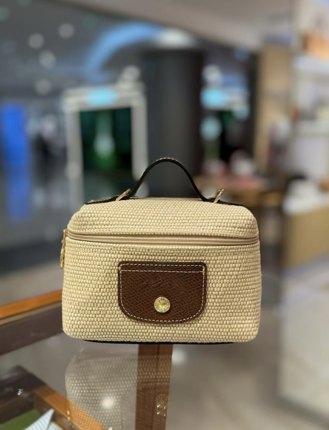 摩奈 Moynat 经典高奢皮具手袋托特包斜挎包女包 #6905657B 3