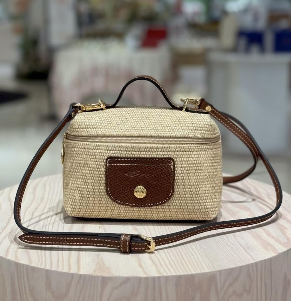 摩奈 Moynat 经典高奢皮具手袋托特包斜挎包女包 #6905657B 2