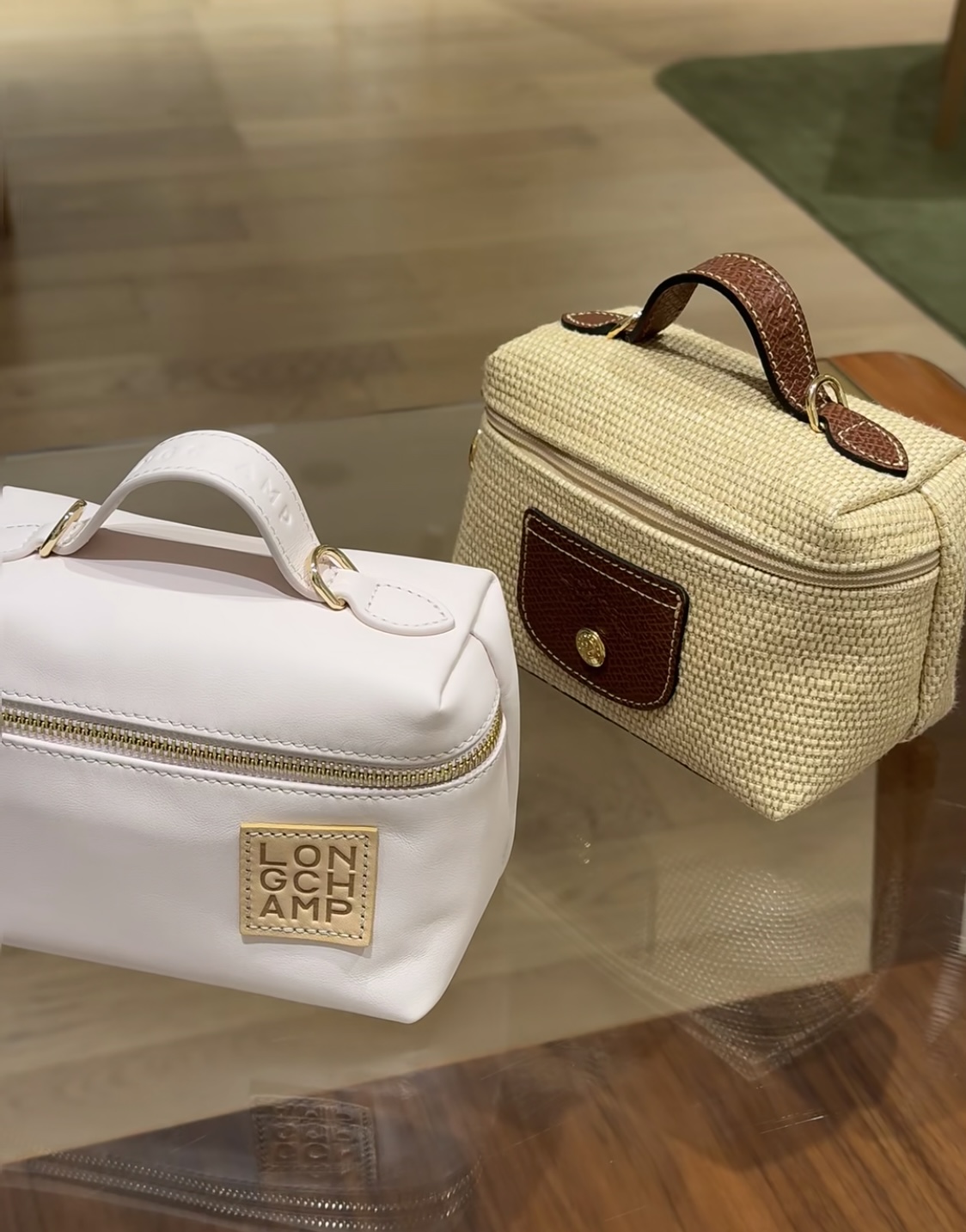 摩奈 Moynat 经典高奢皮具手袋托特包斜挎包女包 #6905657B 4