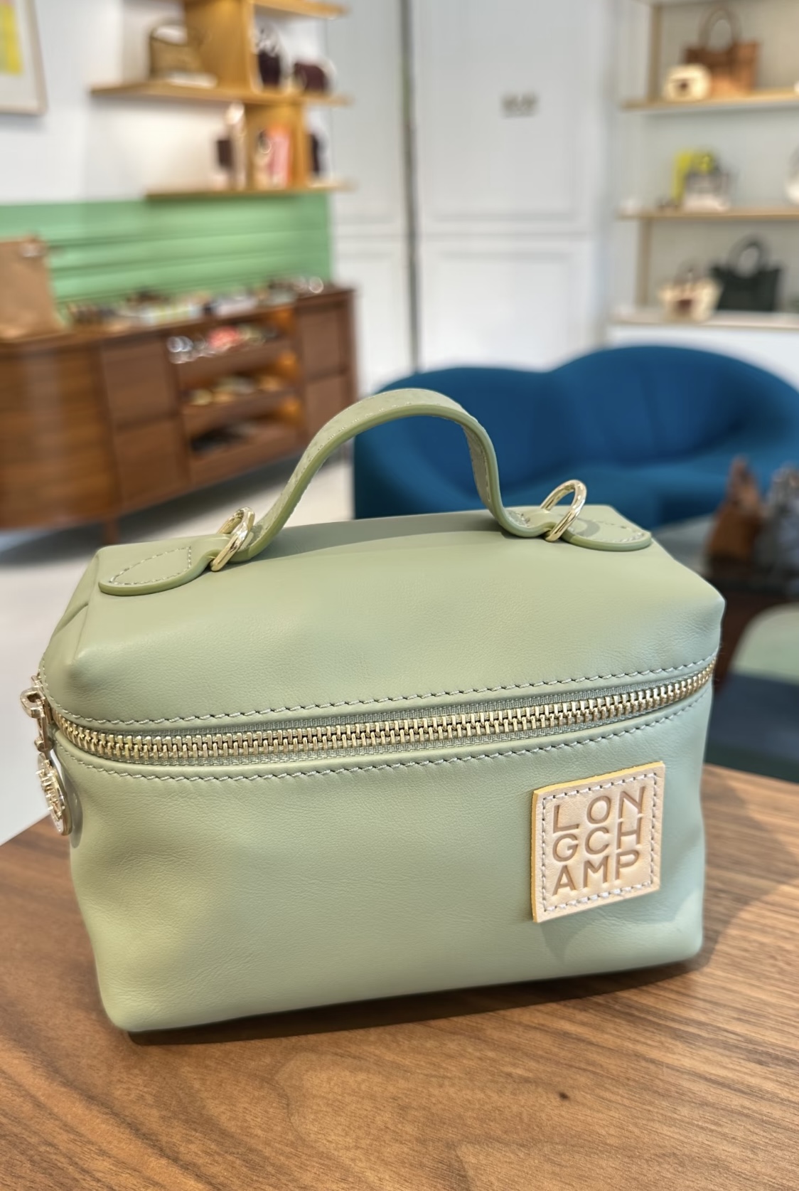 摩奈 Moynat 经典高奢皮具手袋托特包斜挎包女包 #6905657B 9