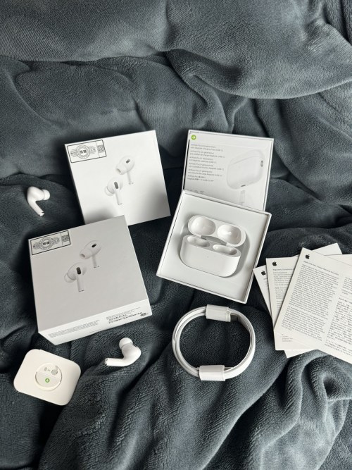 Apple AirPods Pro 2nd Generation Wireless Earbuds with H2 Chip, White 1 Apple AirPods Pro 2nd Generation Wireless Earbuds with H2 Chip, White