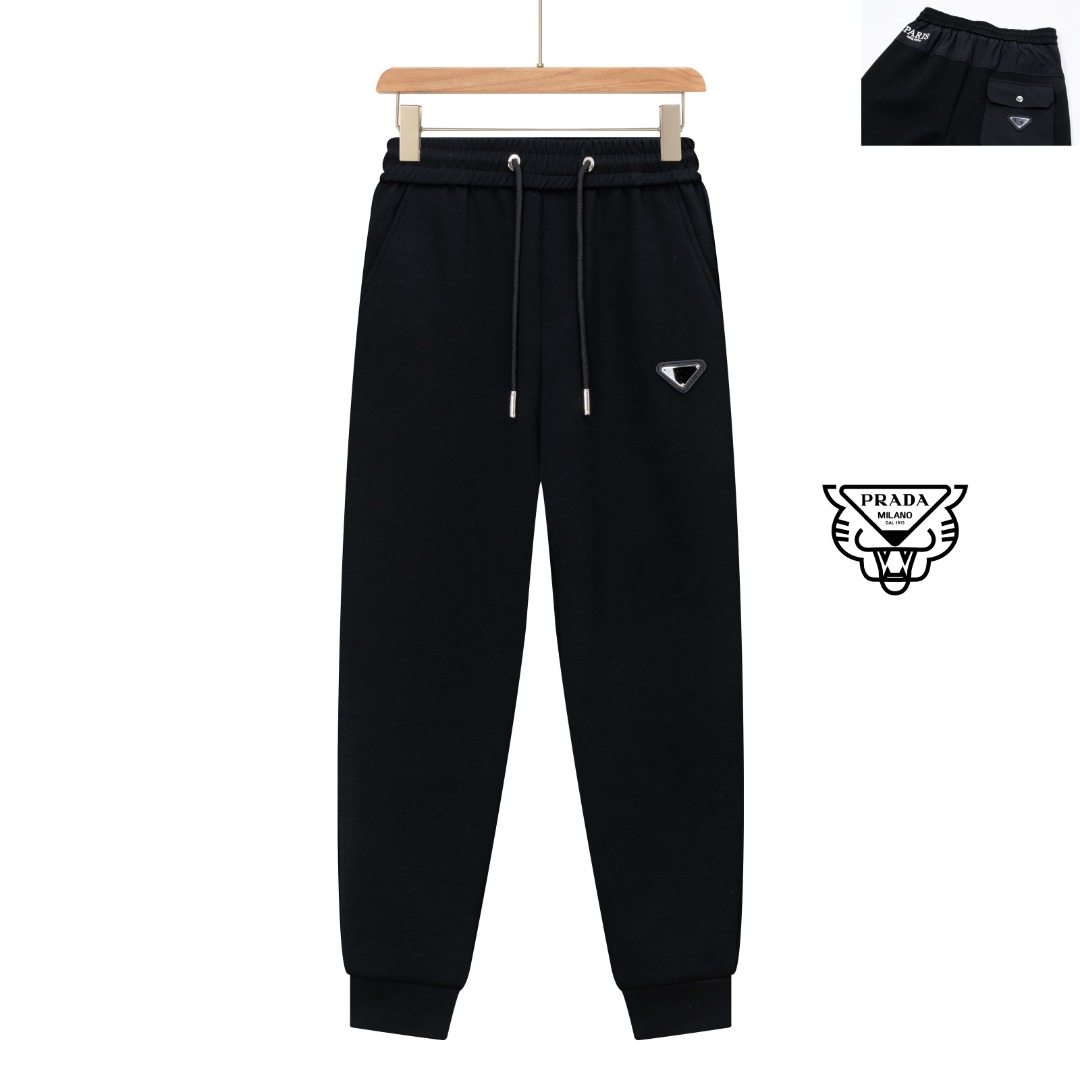 @ P165 Prada SS nuevos pantalones y pantalones deportivos originales para hombres, personalización de alta gama, cinta …