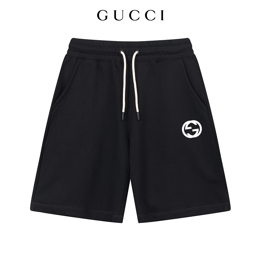 P125 (versión de primera calidad, diferente de la mercancía común) ✨ Gucci Gucci, modelo de pasarela, pantalones cortos…