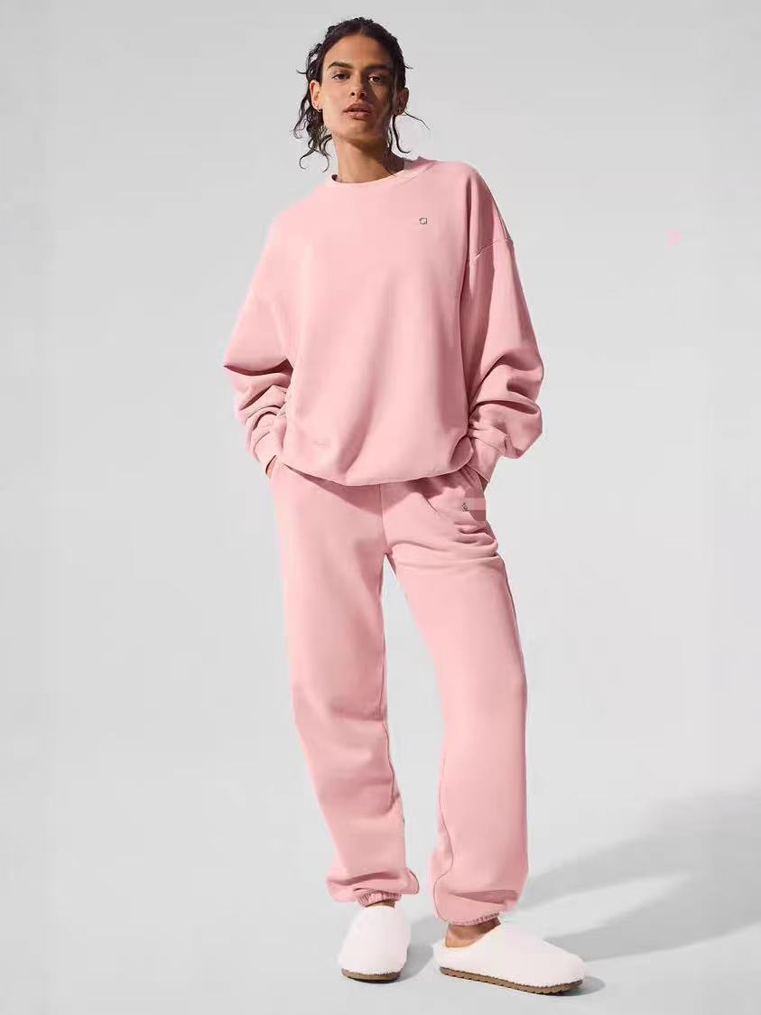 Alo Accolade set lounge pink yoga