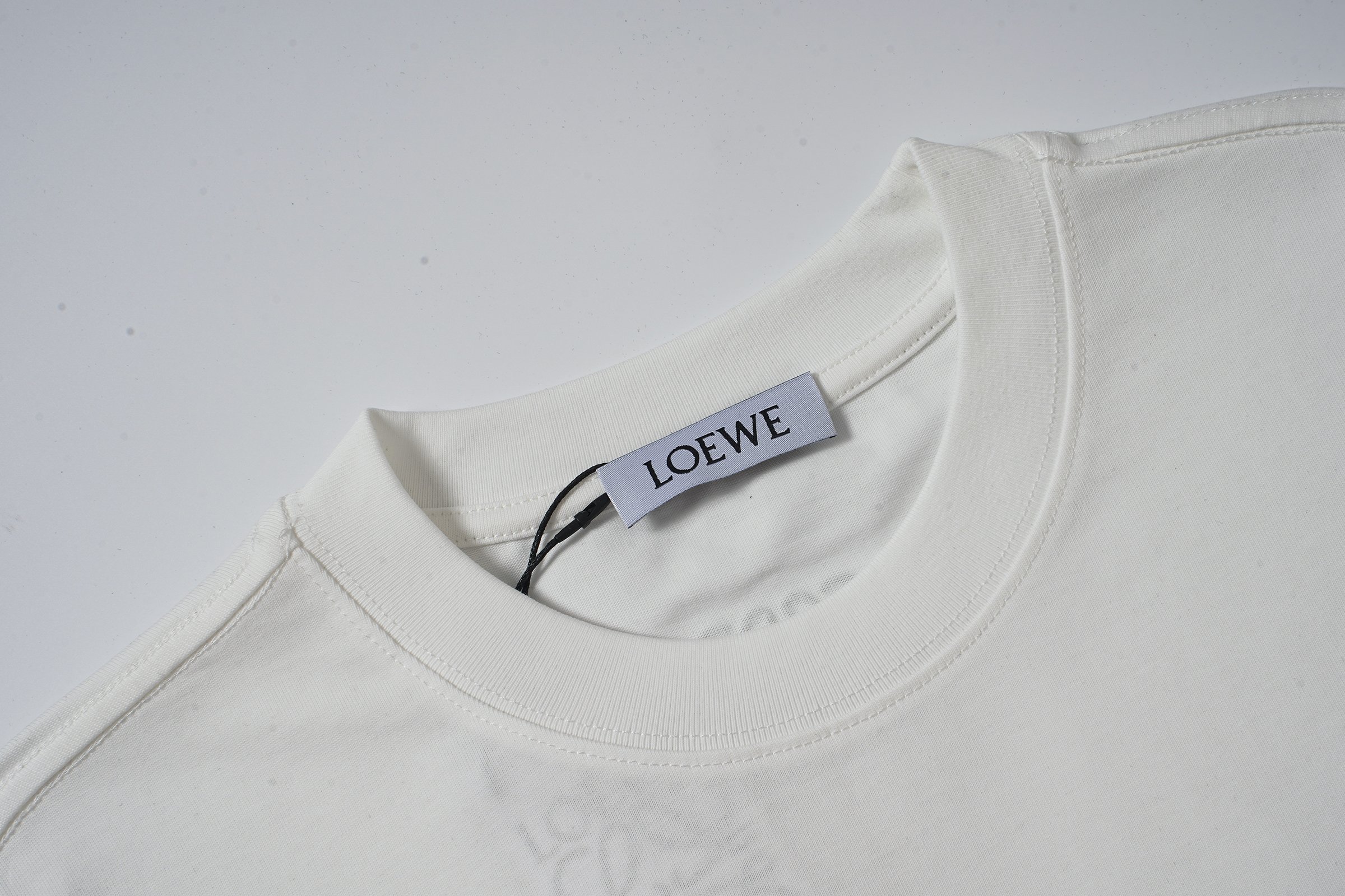 Loewe 300g重磅LOEWE罗意威HELLO短袖解决夏日穿搭所有痛点