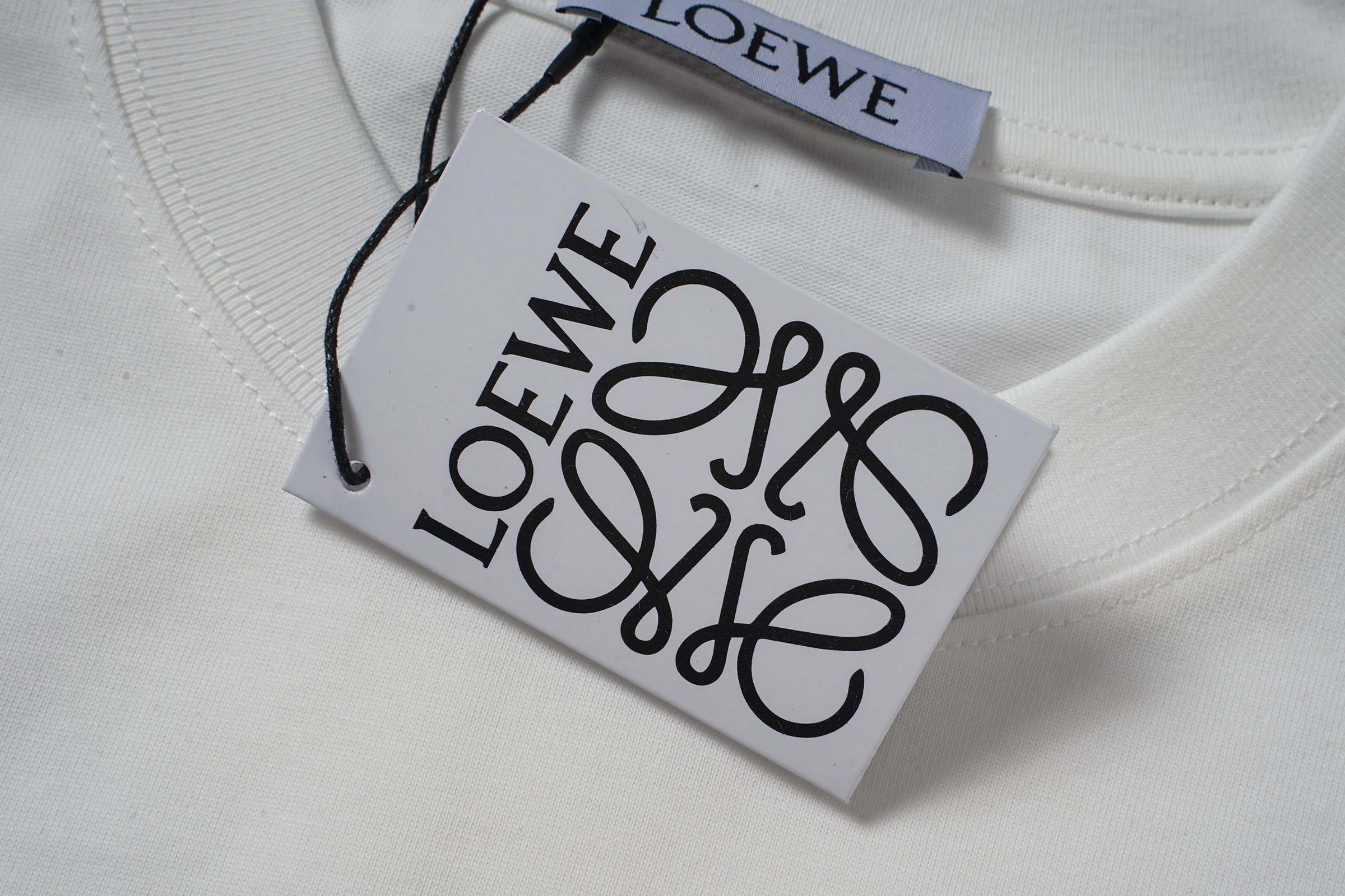 Loewe 300g重磅LOEWE罗意威HELLO短袖解决夏日穿搭所有痛点