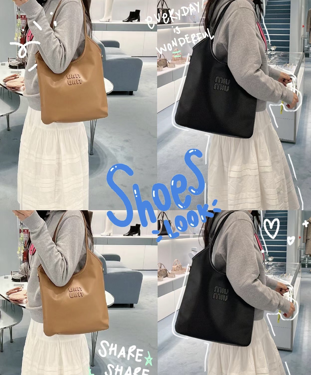 Miu Miu Official 5BG231, Miumiu's new Isetan limited edition tote bag, the main recommendation on the official website, this year's absolute best