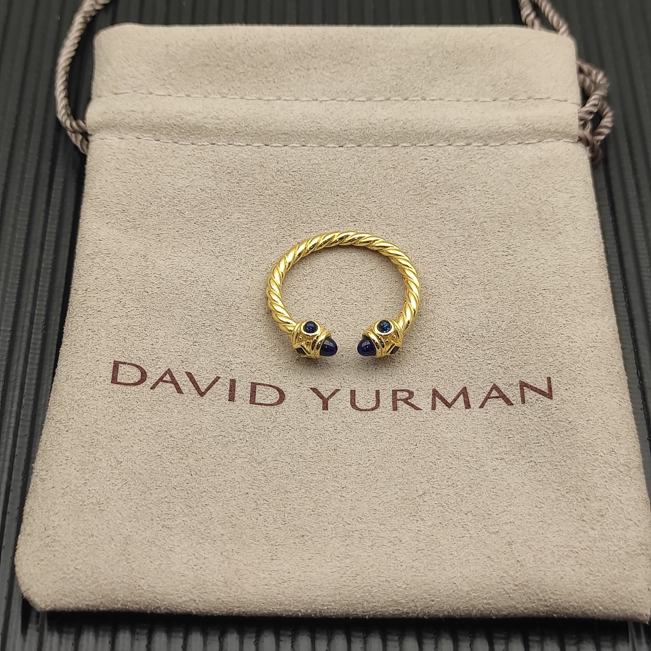 NO:879575,David Yurman golden blue chalcedony 2.3mm Renaissance diamond ring Ring size US, 6-7-8-9, four sizes, jewelry boutique, ring19860909David Yurman 金色蓝玉髓2.3mm文艺复兴镶钻戒指戒指尺寸美号,6-7-8-9,四个号,饰品精品,ring,Jewelry