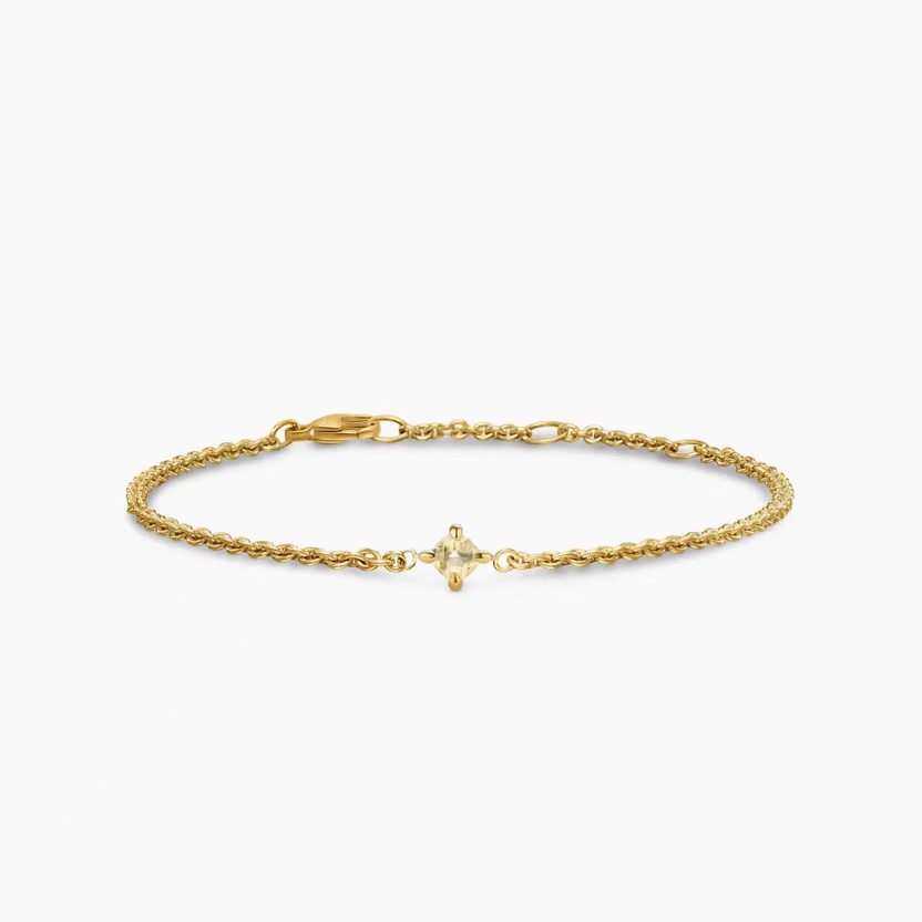 NO:879556,DavidYurman gold 4mm solitaire yellow diamond bracelet 17+2+2cm, jewelry boutique, bracelet19860909DavidYurman 金色4mm单钻黄钻手链17+2+2厘米,饰品精品,bracelet,Jewelry