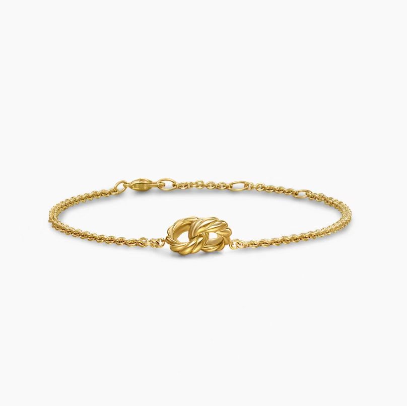 NO:879566,DavidYurman gold 8mm double ring twist bracelet 17+2+2cm, jewelry boutique, bracelet19860909DavidYurman金色 8mm双环扭线手链 17+2+2厘米,饰品精品,bracelet,Jewelry