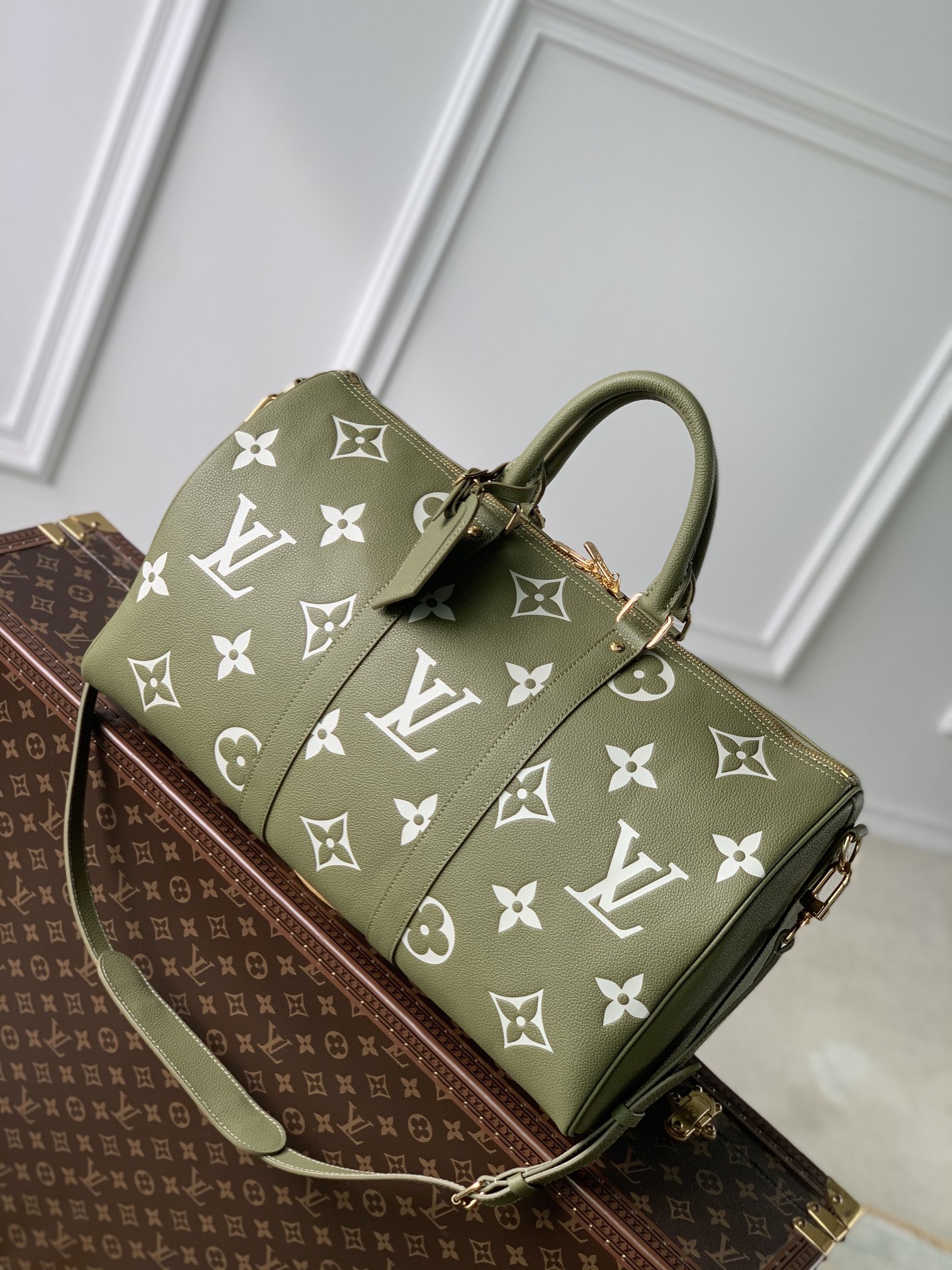 Replica AAA+ Designer
 Louis Vuitton LV Keepall Fake
 Travel Bags Empreinte​ M46671
