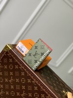 Louis Vuitton Wallet Replicas Buy Special
 Green Splicing Monogram Canvas M82797